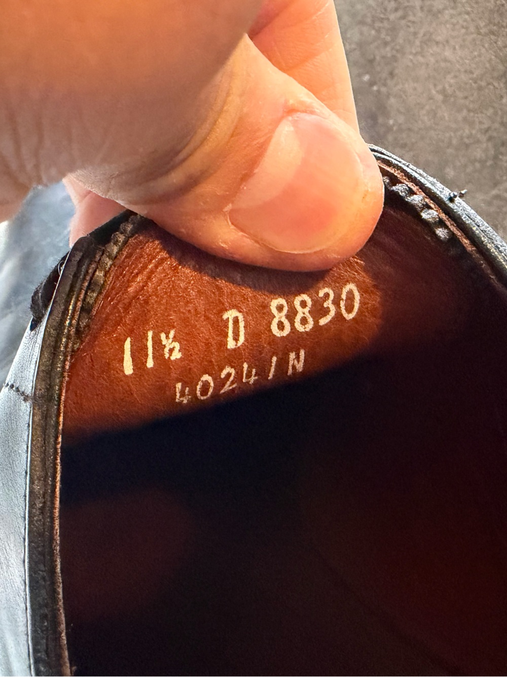 ALLEN EDMONDS Carlyle Leather Men’s Dress Shoes / 11.5 - Picture 9 of 9